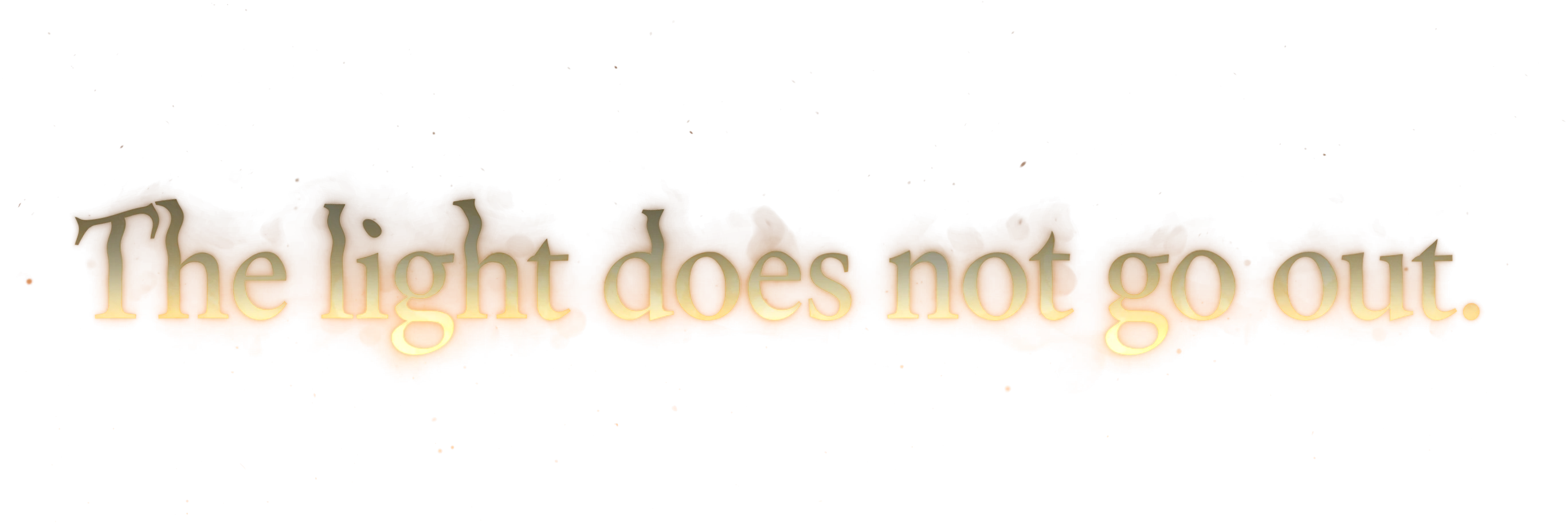 The light does not go out.